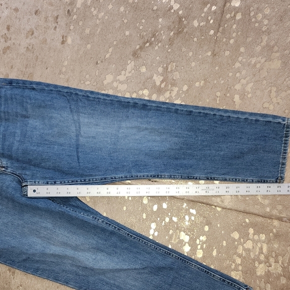 Everlane Blue Straight Jeans Classic Denim - Picture 2 of 6